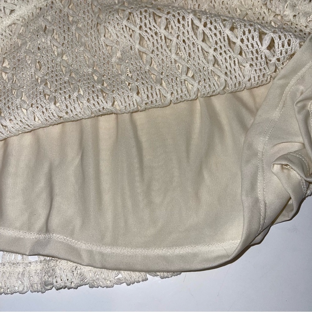 Zara Cream Maxi Dress - Picture 8 of 12
